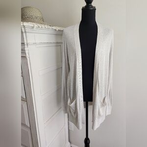 MATTY M OPEN FRONT CARDIGAN